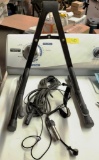 GUITAR STAND AND INSTRUMENT CABLE & MICROPHONE