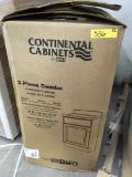 NEW CONTINENTAL CABINETS 2-PIECE COMBO VANITY CABINET