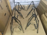6 HINGED SHORT GUITAR STANDS
