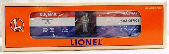 NEW IN THE BOX: LIONEL 3428 ANIMATED MAIL CAR 6-19830