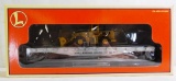 NEW IN THE BOX: LIONEL ELECTRIC TRAINS 9823 WESTERN PACIFIC FLATCAR WITH CATERPILLAR 6-17517