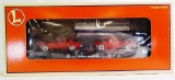 NEW IN THE BOX: LIONEL ROUTE 66 FLATCAR WITH 2 RED SEDANS 6-36000 UPC: 023922360007
