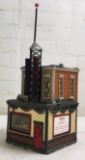 2 USED DEPT 56 SNOW VILLAGE BUILDINGS: WSNO RADIO AND RAMSEY HILL