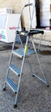 USED COSCO STEP LADDER WITH WORK TRAY