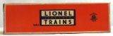 USED LIONEL ELECTRIC TRAINS NO. 3484 OPERATING BOX CAR