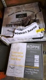 2 BOXES OF NEW ROPPE WALL BASE