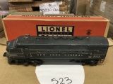 USED LIONEL ELECTRIC TRAINS NO. 2354T NEW YORK CENTRAL