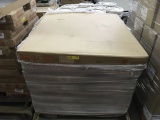 PALLET OF 8 BOXES OF NEW CABINETS - WHITE MELAMINE