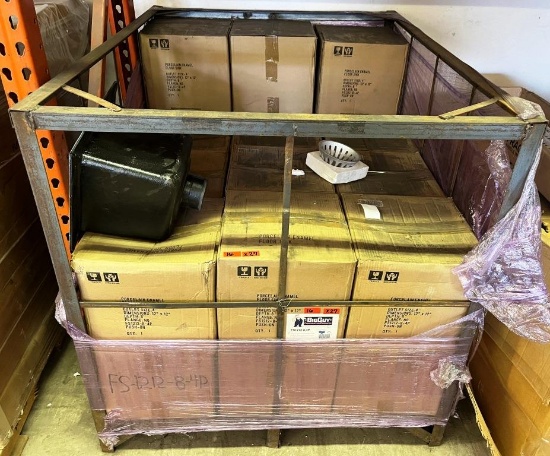 27 NEW BIG GUY PORCELAIN ENAMEL FLOOR SINKS IN BOXES