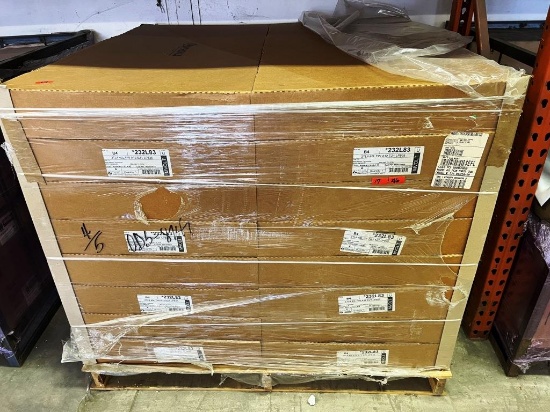 PALLET OF 20 NEW LITHONIA LIGHTING 2FT X 4FT LED LIGHT FIXTURES