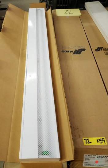 PALLET OF APPROX 59 ALKCO UNDERCABINET LIGHT FIXTURES