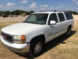 *2001 GMC Yukon XL White 4x4