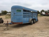 Hale 16' Cattle Trailer