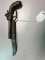 1840's Double Barrel Percussion Pistol w/Knife