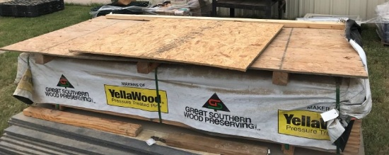 Pallet of Tongue and Grove Lumber 2" x 4"