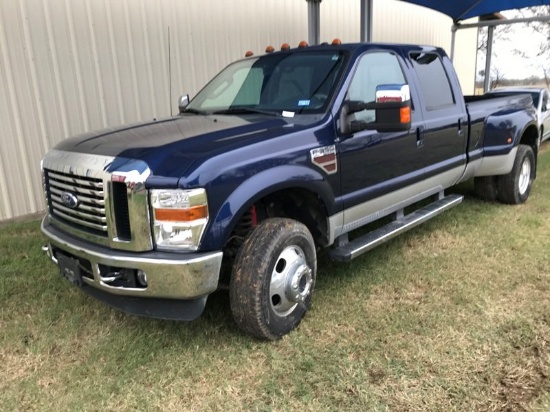 *2010 Ford F350SD Crew Cab 4wd Truck, Blue, 82472m