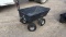 Black Garden Cart