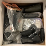 Box of Misc. Modern Gun Accessories