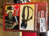 Night Blaster Xenon/LED Rechargeable Head Lamp