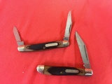 2pc Pocket Knives- Old TImer/Schrade