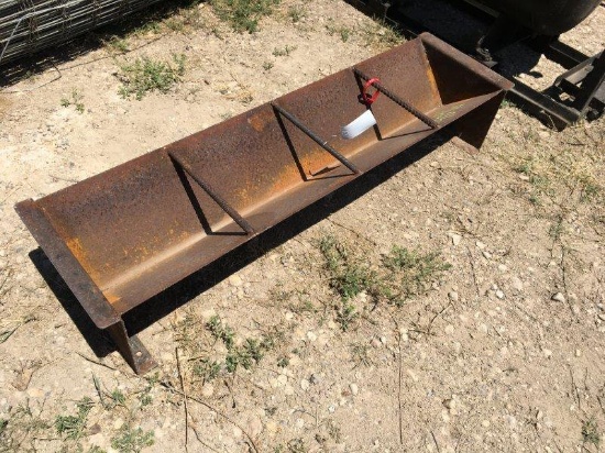 4' Steel Feed Trough