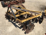 6' 3pt Tandem Disc Plow