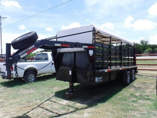 *2010 15'x6' WW  Stock Trailer