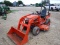 Kubota BX2230 W/ Front End Loader and Belly Mower