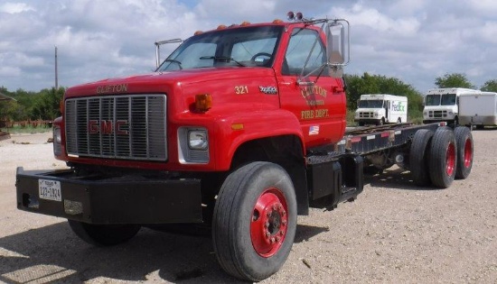 *1991 GMC Kodiak Fire Truck