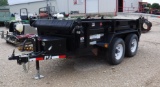 *2016 PJ 10'x6' Hydraulic Dump Trailer w/ Tarp