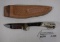 Lynn German Knife w/3in Blade and Sheath