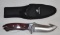 4.5in Blade Knife w/Gut Hook and Sheath
