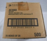 Federal 308 Win 150gr FMJ 500rds