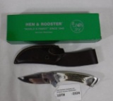 Hen and Rooster 4in Blade w/Sheath