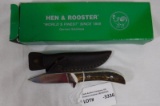 Hen and Rooster 3.5in Blade w/Sheath