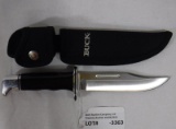 Buck Knife 5 3/4in Blade w/Sheath