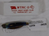 Case WTKC Tx Commermorative Dbl Blade Pkt Knife