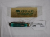 Case WTKC Tx Commermorative Dbl Blade Pkt Knife
