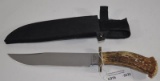 Gerber 9in. Blade Damascus Knife w/Sheath