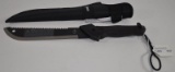 Gerber Machete w/Saw Blade and Sheath