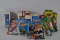 Box Lot of Toys-Hot Wheels, Pez, Cards