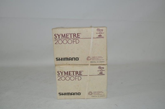 2 Shimano Symetre 2000FD Spinning Reels