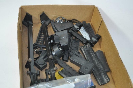 Box Lot of Modern Gun Parts