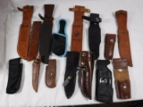 38pc. MIsc. Knife Holsters