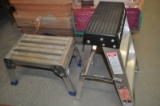 Aluminum step stool & two step ladder