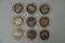 24ct Gaming Tokens(Las Vegas,Hard Rock, MGM