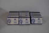 16pc. 2000 US Mint 50State Quarter Proof Set
