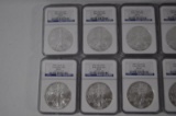 10pc. 2007 Liberty Silver Dollar Coins