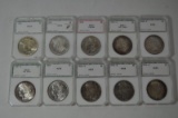10pc. Liberty Silver Dollar Coins