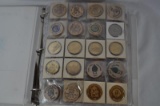 Approx.348pc  tokens & wooden nickels/shilling